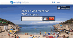 Desktop Screenshot of campingwijzer.com